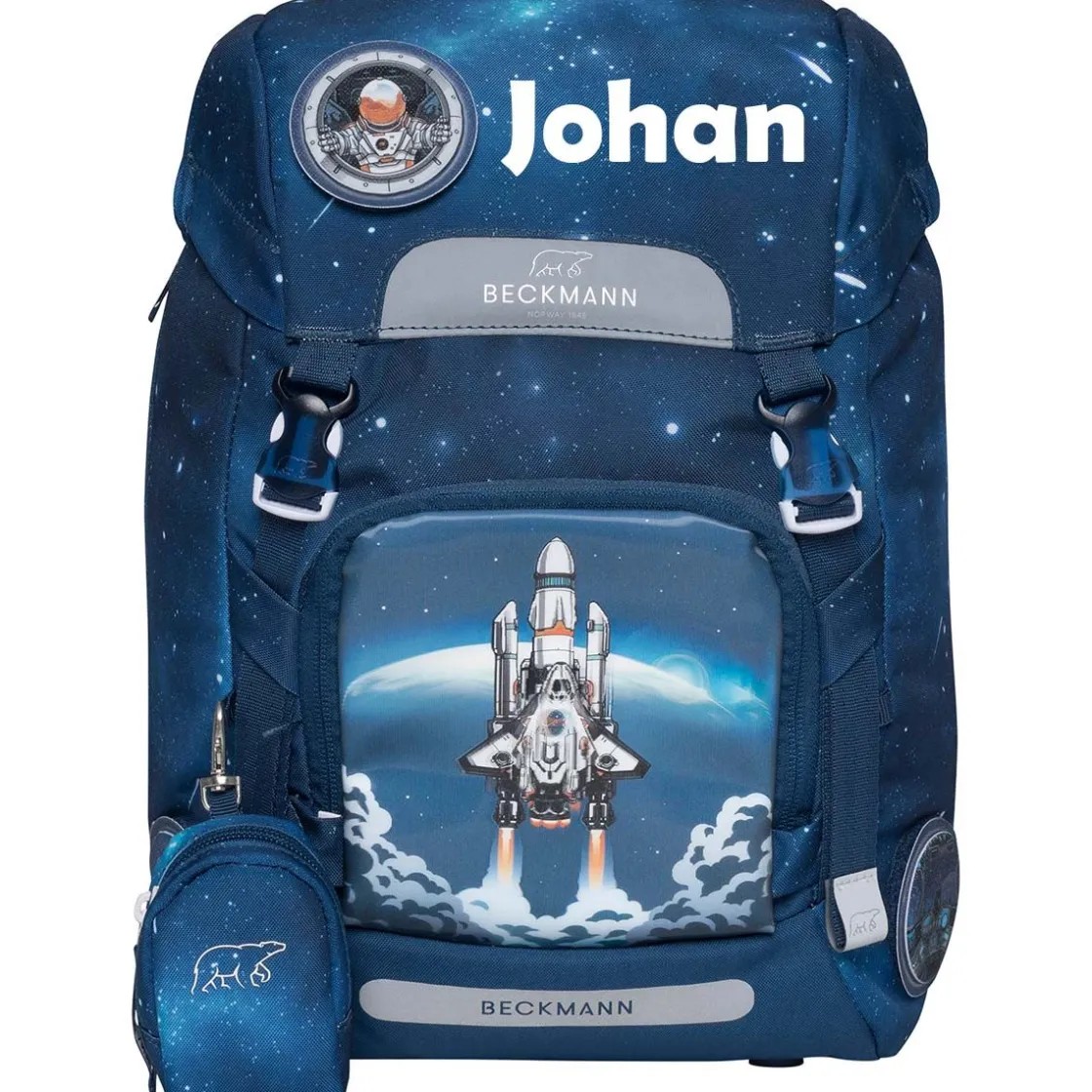 Best Classic 1.klasse skolesekk 22 l, Space Mission Sekker 6-18 År