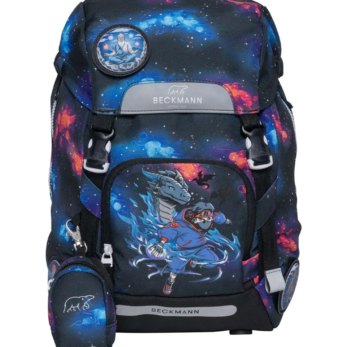 New Classic 1.klasse skolesekk 22 l, Ninja Elements Sekker 6-18 År