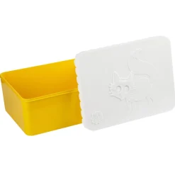 New ettroms matboks med rev, gul/hvit Matbokser