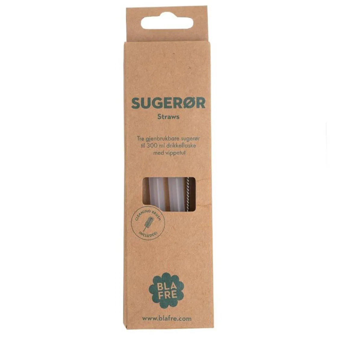 Discount 3-pack sugerør til stålflaske, 300ml Kopper Og Drikkeflasker