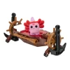 Hot Adopt me! byggesett figur, Axolotl with Boat Pet Bed Hobby Og Kreativitet