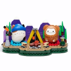 Fashion Squishmallows byggesett, Campout with Cam and Benny Hobby Og Kreativitet