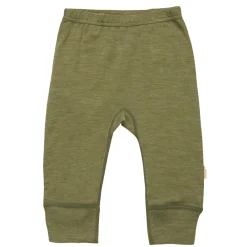 Clearance Harem bukse i ull, Loden Green Melange Ullbukser Baby | Ullbukser Gutt 3-10 År