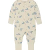 Outlet heldress/pyjamas i bambus (p), Dusty Blue Heldresser & Pyjamaser Gutt