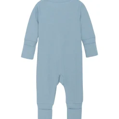 Discount heldress/pyjamas i bambus, Dusty Blue Heldresser & Pyjamaser Gutt