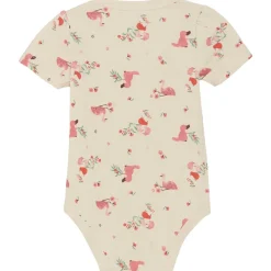 Discount kortermet body i bambus, Powder Pink Kortermet Baby Jente | Bodyer Baby Jente
