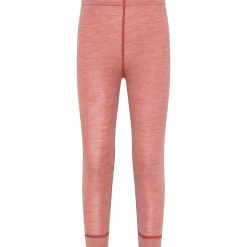 Clearance leggings til barn i ull, Old Rose Melange Ullbukser 8-16 År | Ullbukser Gutt 3-10 År