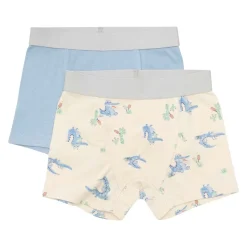 Best 2-Pack boxer i bambus til barn, Dusty Blue Undertøy Gutt
