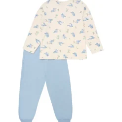 Fashion pyjamas i bambus til barn, Dusty Blue Pyjamaser Gutt