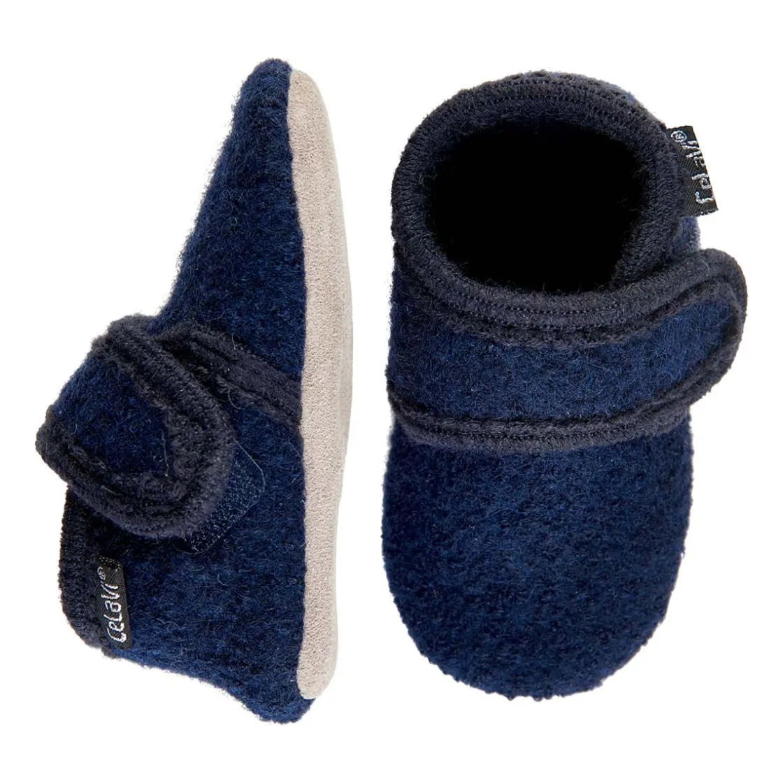 Online ulltøfler til baby, dark navy Tøfler | Ulltøfler Og Ullsokker Baby