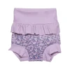 Online badebleier med volanger, Lavender Mist Badetøy Baby Jente