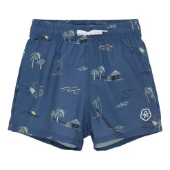 Hot badeshorts til barn med print, Vintage Indigo Badetøy Gutt 8-16 År | Badetøy Baby Jente