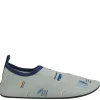 Outlet badesko med print, Iceberg Green Sandaler Og Badesko