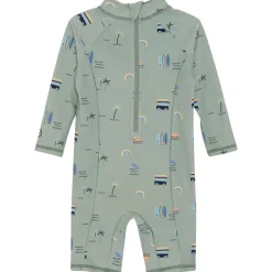 Discount UV drakt med print til baby, Iceberg Green Badetøy Gutt | Badetøy Baby Jente