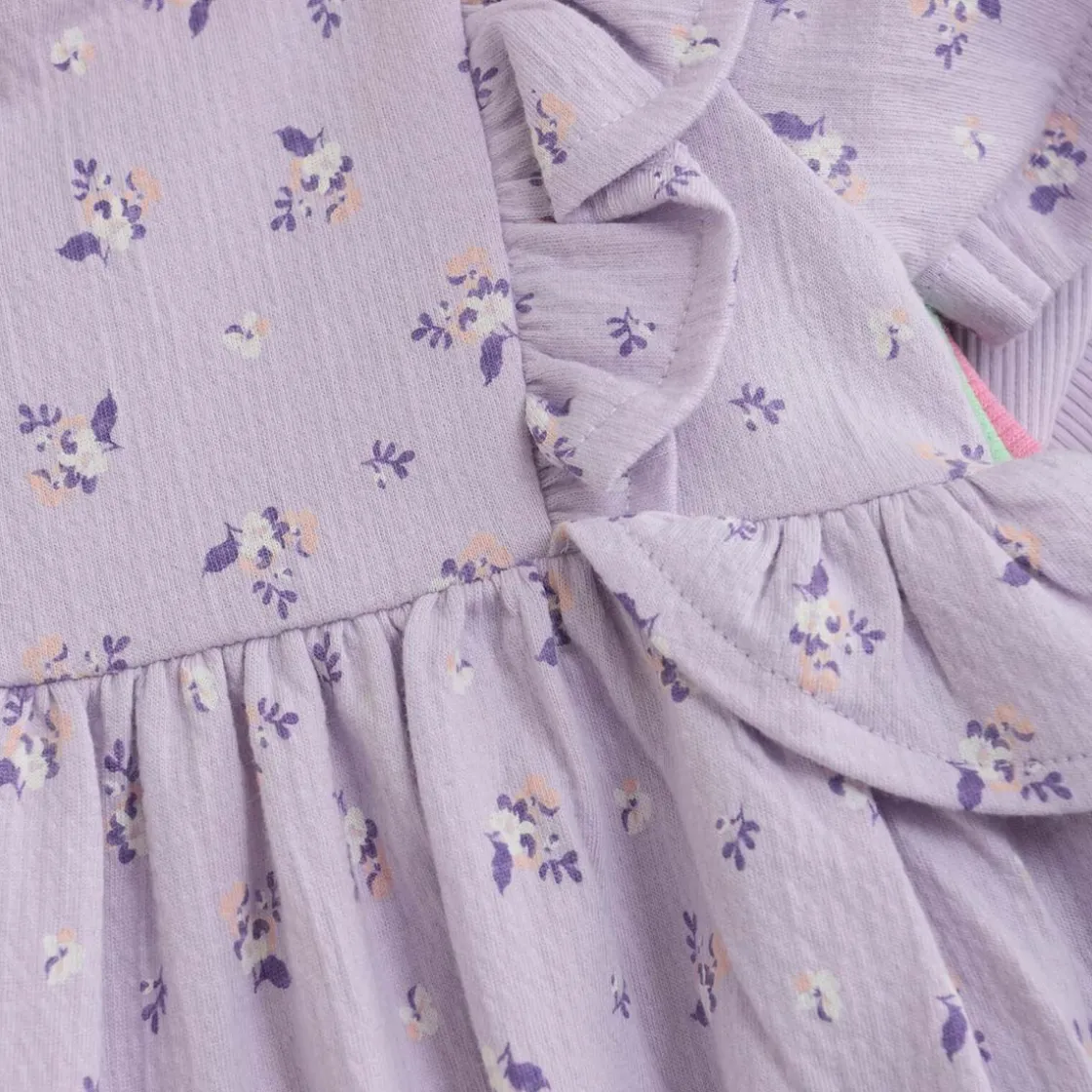 Outlet Crepe kjole til småbarn, Orchid Petal Kjoler Jente | Kjoler Baby Jente