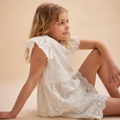New Embroidery topp til barn, Cloud Penklær Jente | Penklær Jente 8-16 År