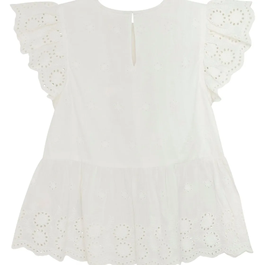 New Embroidery topp til barn, Cloud Penklær Jente | Penklær Jente 8-16 År