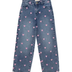 Best Wide jeans til barn, Blue Denim Bukser Jente 8-16 År | Bukser Baby Gutt