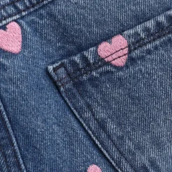 Best Wide jeans til barn, Blue Denim Bukser Jente 8-16 År | Bukser Baby Gutt
