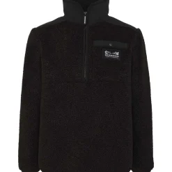 New Exa half-zip pilejakke til barn, Black Jakker Barn