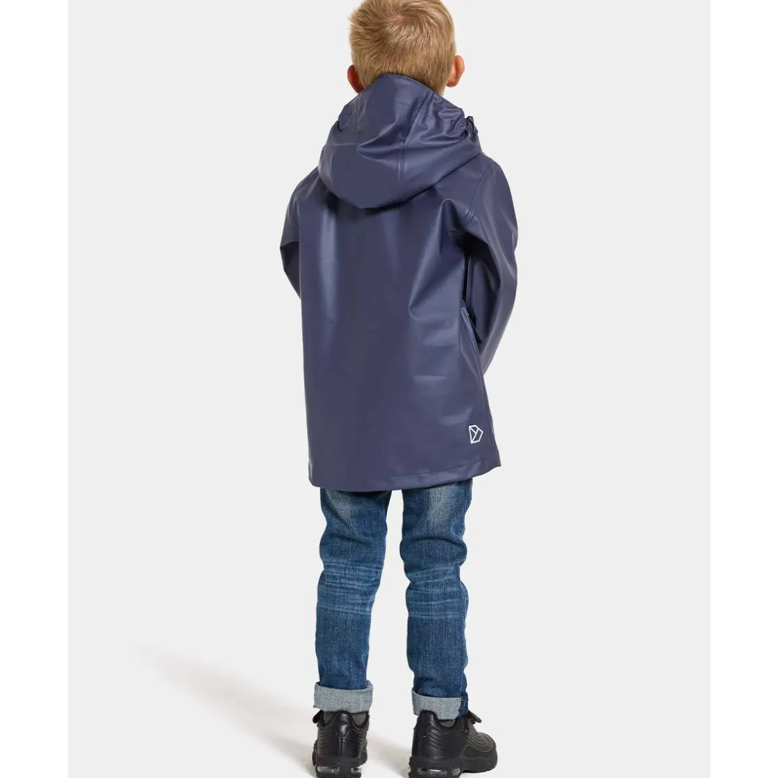 Discount Jojo regnjakke til barn, navy Jakker Barn