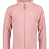 Discount Monte 10 zip fleecegenser til barn, Soft Pink Fleece Barn
