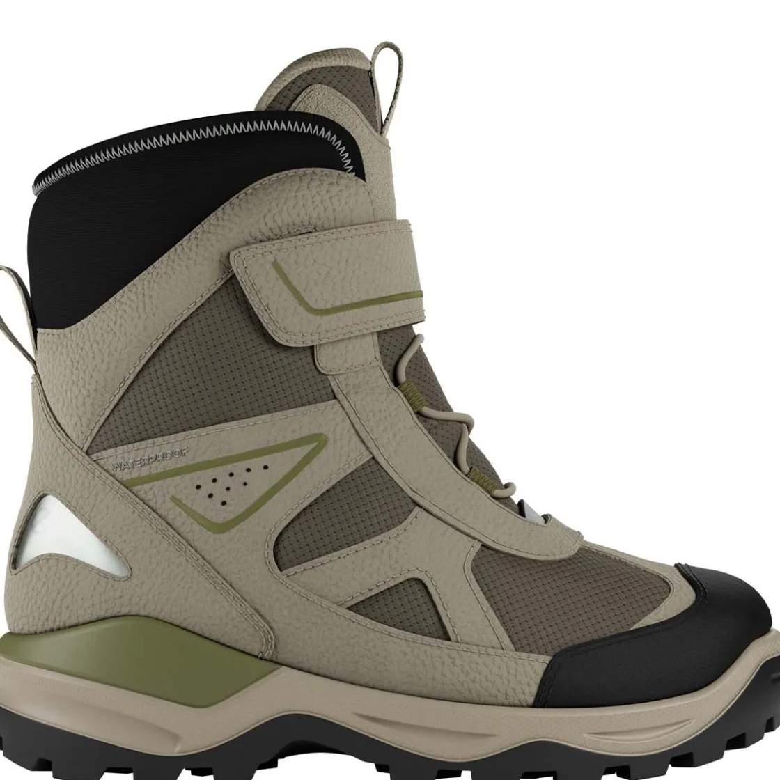 Clearance Snow Mountain 1S Wp vintersko, black/sage Vintersko