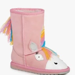 Outlet EMU Australia Magical Unicorn vintersko, Pale Pink Vintersko