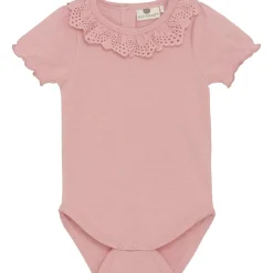 New kortermet body med krage, Bridal Rose Penklær Baby Jente | Penklær Baby Gutt