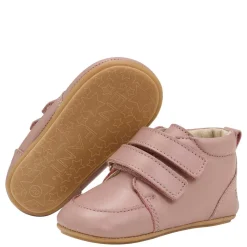 Discount Prewalker i skinn til baby, Old Rose Tøfler