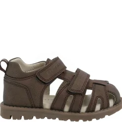 Online sandaler i skinn til småbarn, Chocolate Brown Sandaler Og Badesko