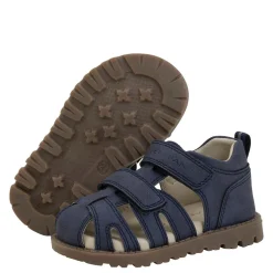 Clearance sandaler i skinn til småbarn, Vintage Indigo Sandaler Og Badesko