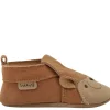 Fashion skinntøfler til baby, Mocha Mousse Tøfler
