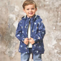 Clearance vår-og høstjakke m/print til barn, Vintage Indigo Jakker Barn | Jakker Baby