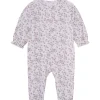 Hot heldress/pyjamas i viskose til baby, Gray Lilac Heldresser & Pyjamaser Jente
