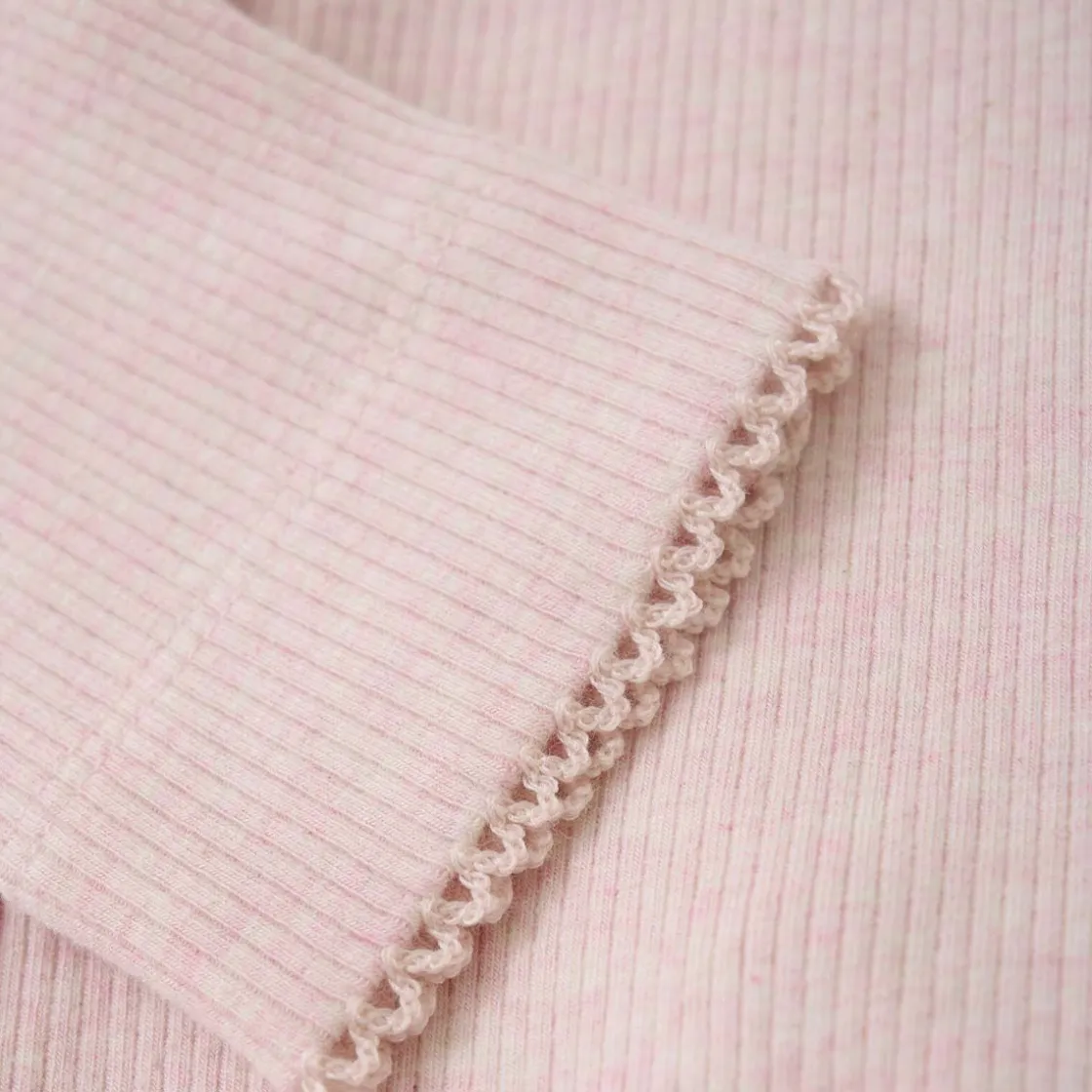 New leggings Mélange Rib til baby, Hushed Violet Melange Bukser & Tights Baby Jente | Bukser Baby Gutt