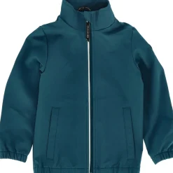 Online Hike softshell jakke til barn, Blågrønn Jakker Barn