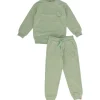 Best Leu joggedress-sett til barn, Grågrønn Bukser Jente 8-16 År | Bukser Baby Gutt