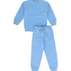New Leu joggedress-sett til barn, Himmelblå Bukser Gutt 8-16 År | Bukser Baby Gutt