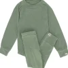 Discount og DressMyKid MOM undertøysett, sjøgrønn Superundertøy 8-16 År | Ull/bambus Til Voksen