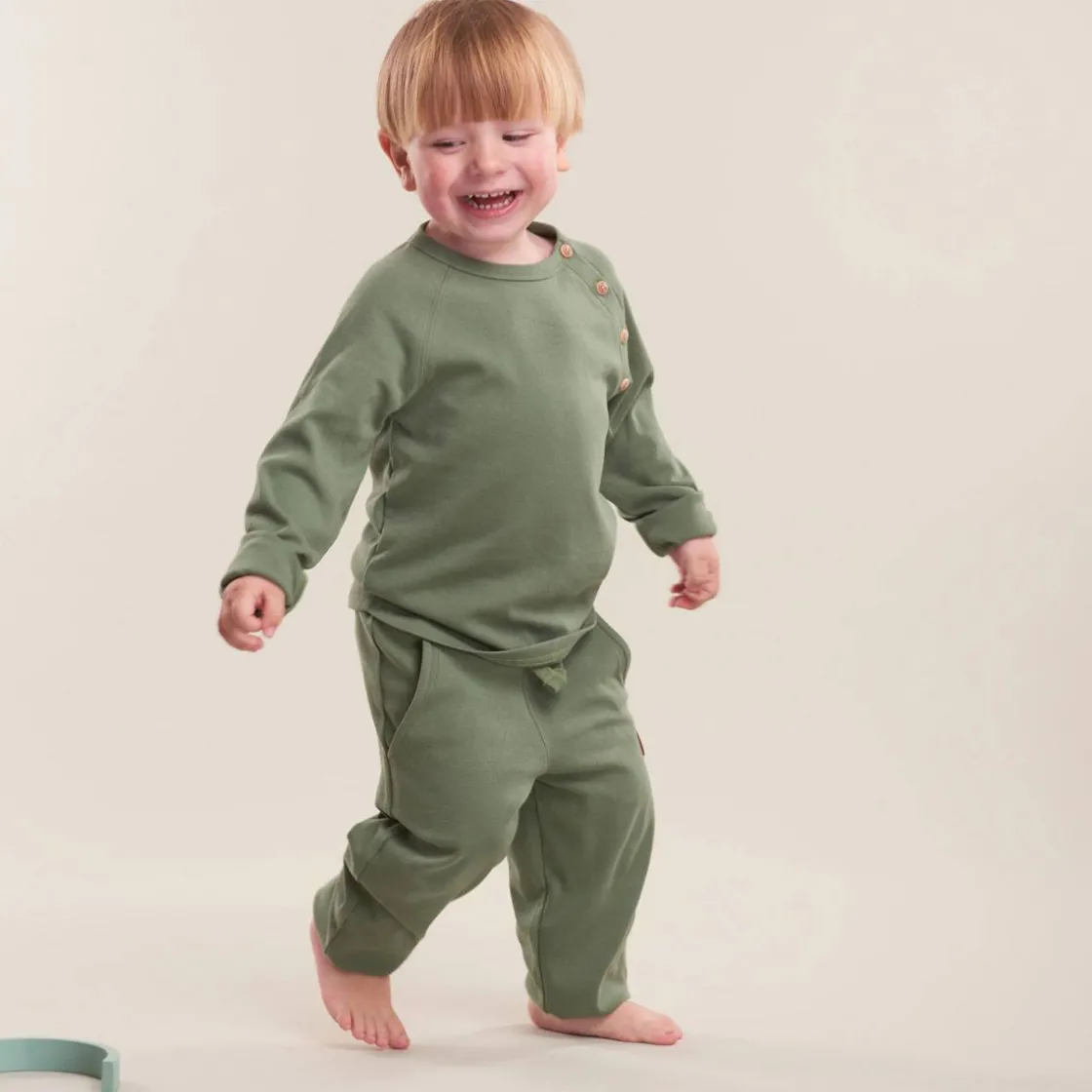 Fashion og DressMyKid Villvette sett, sjøgrønn Bukser Jente 8-16 År | Bukser Baby Gutt