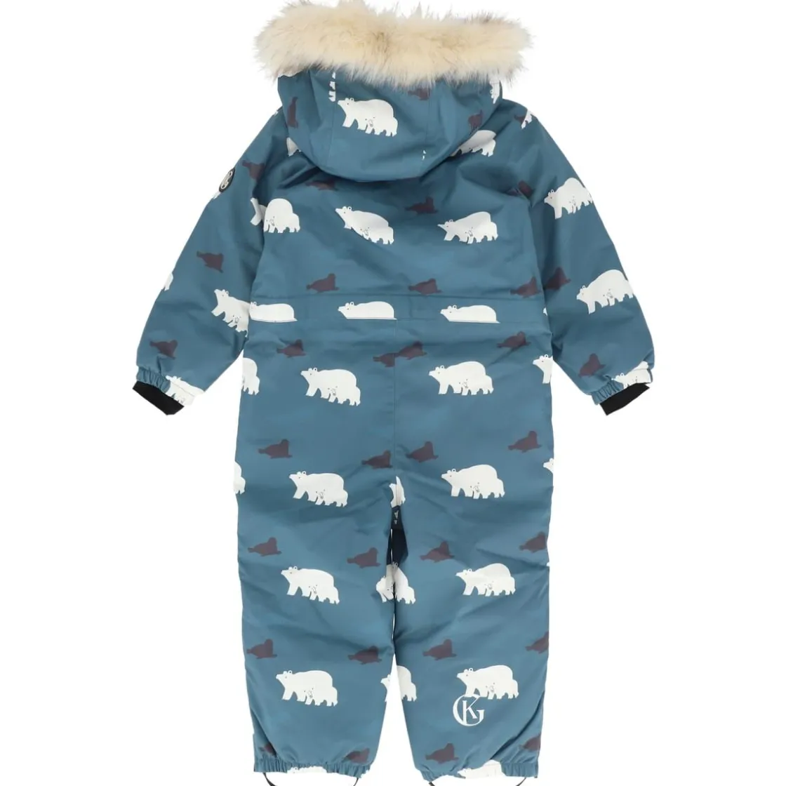 Outlet Salt vinterdress til barn med print, Denimblå Parkdresser & Vinterdresser Barn | Parkdresser & Vinterdresser Baby