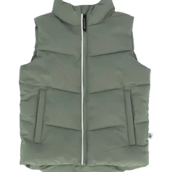 Discount Talk vest til barn, Matt Grønn Jakker Barn