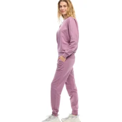 Best x Dressmykid joggedress-sett til dame, mørk rosa Bukser Dame | Bukser Baby Gutt
