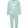 Fashion Arine joggedress sett til småbarn, blue surf Bukser & Tights Jente | Bukser & Tights Baby Jente