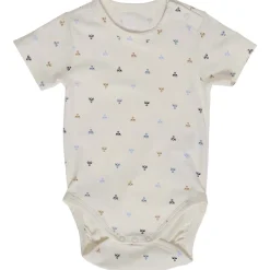 Outlet Beesy kortermet body, Black Iris Kortermet Baby Jente | Bodyer Baby Jente