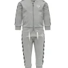 Best Bille joggedress sett til barn, grey melange Bukser & Tights Jente | Bukser & Tights Baby Jente