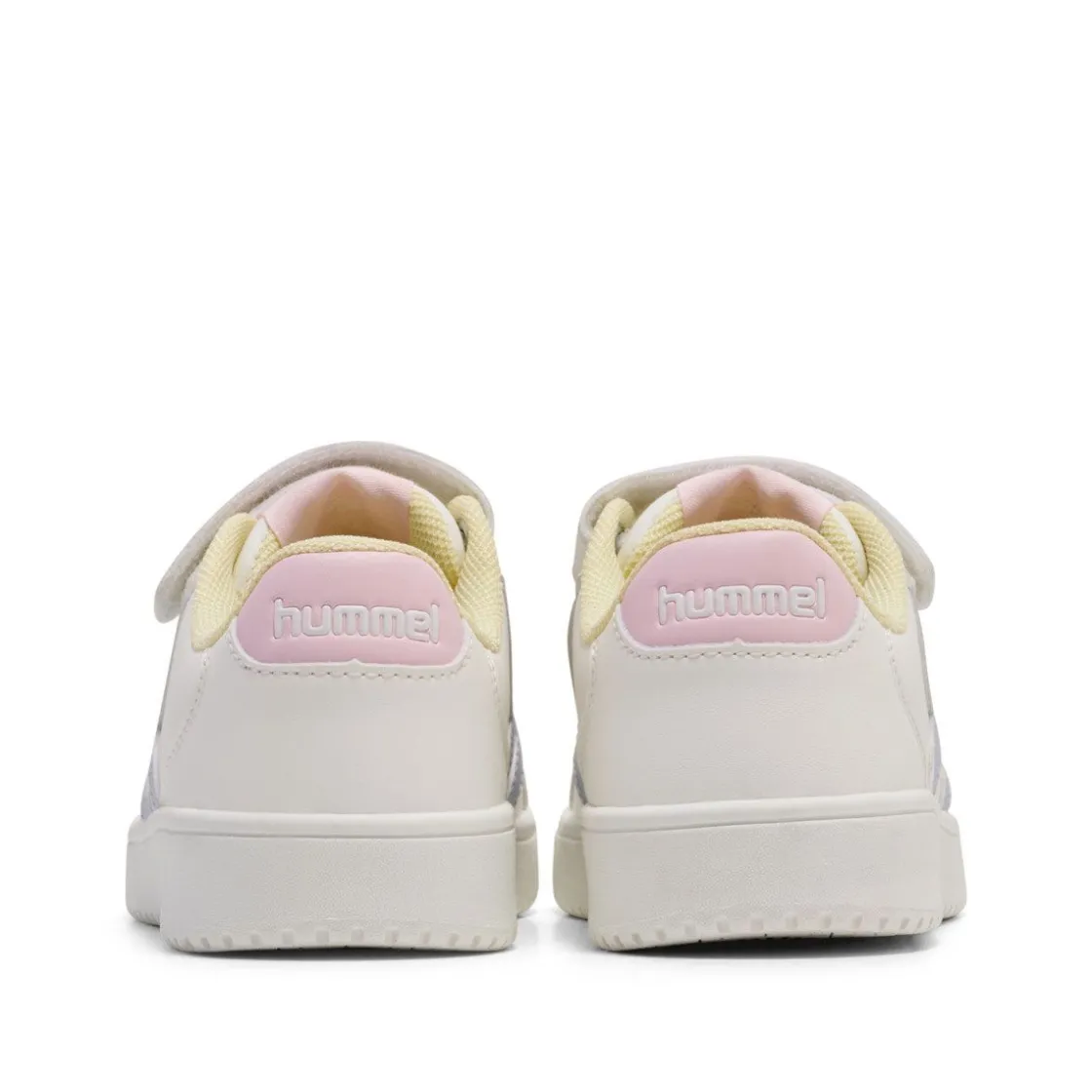 Online Hummel Derby Court JR joggesko til barn, Lilac snow Joggesko