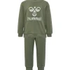 New Hmlarine joggedress sett, Dusty Olive Bukser Gutt | Bukser Baby Gutt
