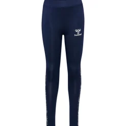 Outlet Hmlsanne Tights, Black Iris Bukser Jente 8-16 År | Bukser Baby Gutt